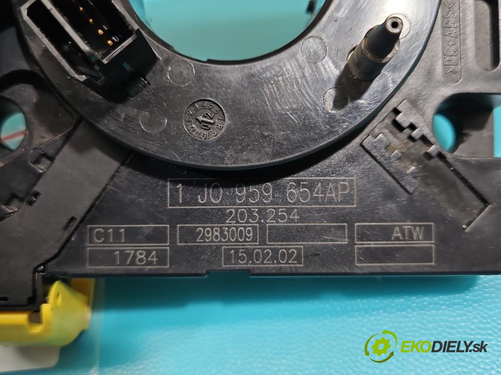 Vw Golf IV 1997-2003 1.9 tdi 101 HP manual 74 kW 1896 cm3 5- Páska: airbag 1J0959654AP (Airbag)