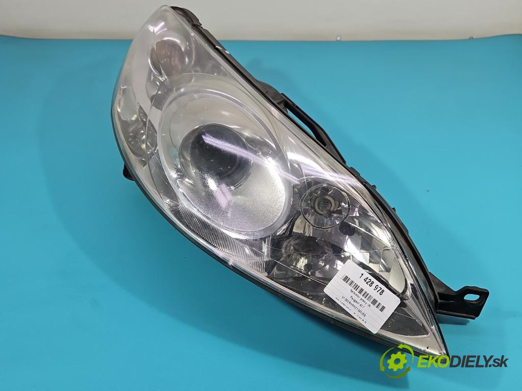 Peugeot 407 2.0 HDi 136 HP manual 100 kW 1997 cm3 5- Reflektor: pravý 0301213272 (Pravé)