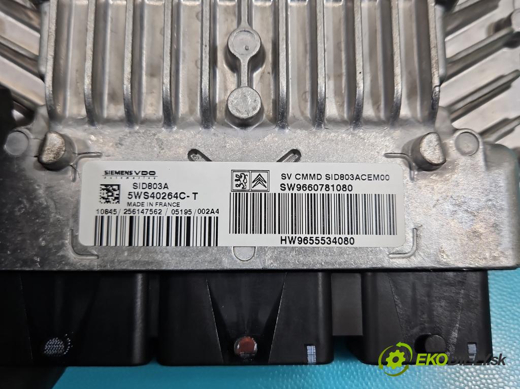 Peugeot 407 2.0 HDi 136 HP manual 100 kW 1997 cm3 5- riadiaca jednotka motora 9660781080