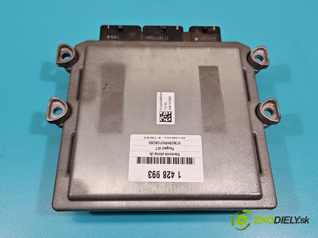 Peugeot 407 2.0 HDi 136 HP manual 100 kW 1997 cm3 5- riadiaca jednotka motora 9660781080