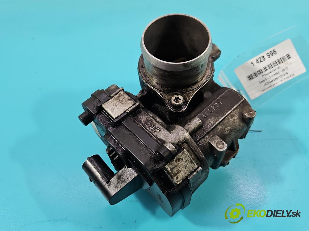 Saab 9-3 II 2002-2012 1.9 TiD 120 HP manual 88 kW 1910 cm3 4- klapka 48CPD1 (Škrtiace klapky)