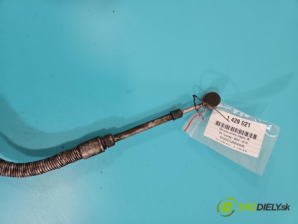 Vw Touareg I 2002-2010 2.5 tdi 174 HP automatic 128 kW 2461 cm3 5- Páka: Změny: stupeň,rýchlosť 7L6713203C (Rýchlostná páka (kulisa))