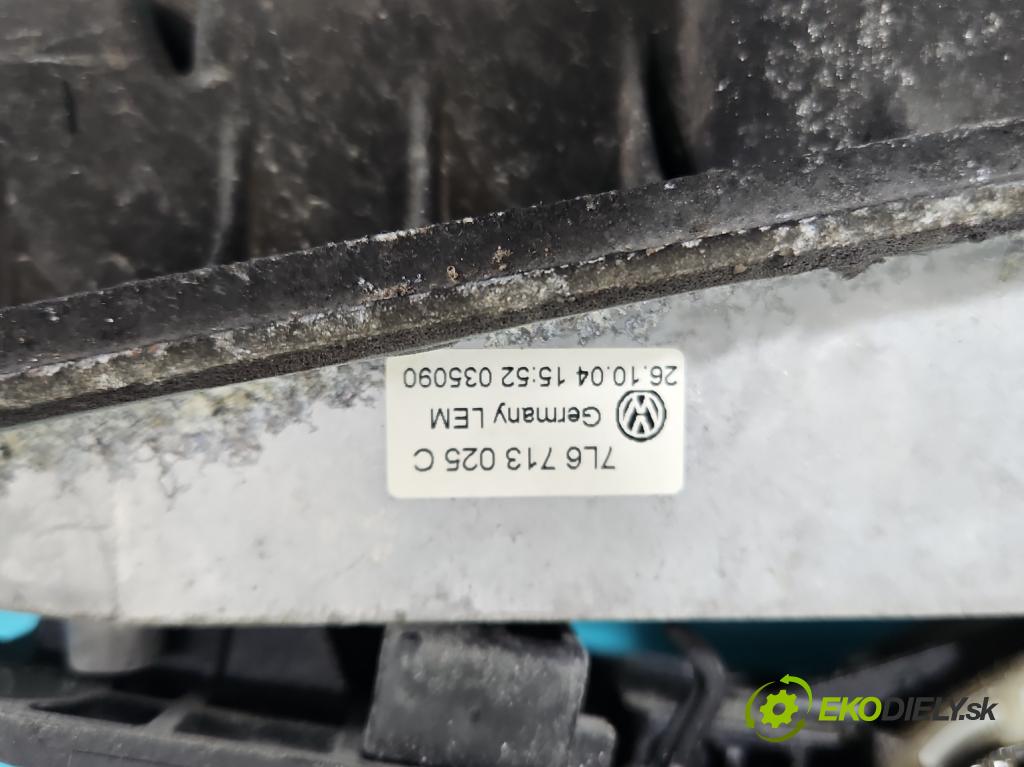 Vw Touareg I 2002-2010 2.5 tdi 174 HP automatic 128 kW 2461 cm3 5- Páka: Změny: stupeň,rýchlosť 7L6713203C (Rýchlostná páka (kulisa))