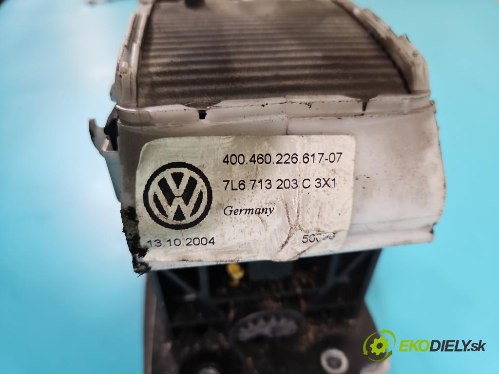 Vw Touareg I 2002-2010 2.5 tdi 174 HP automatic 128 kW 2461 cm3 5- Páka: Změny: stupeň,rýchlosť 7L6713203C (Rýchlostná páka (kulisa))