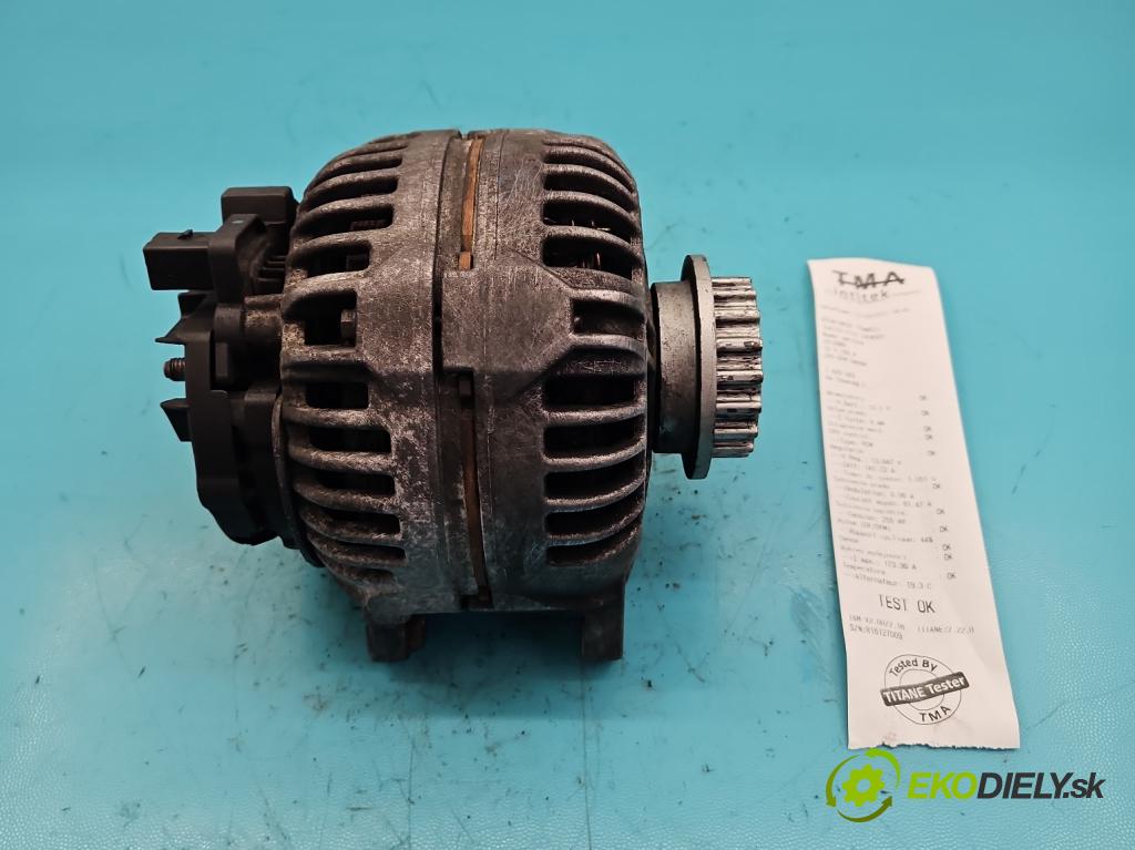 Vw Touareg I 2002-2010 2.5 tdi 174 HP automatic 128 kW 2461 cm3 5- Alternator 070903024 (Alternátory)