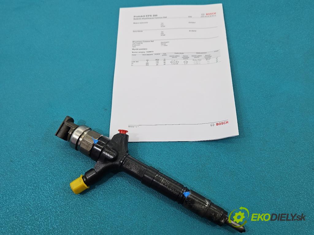 Toyota Avensis II T25 2003-2008 2.0 D4D 116 HP manual 85 kW 1995 cm3 5- vstrek 23670-0G010 (Vstrekovač paliva)