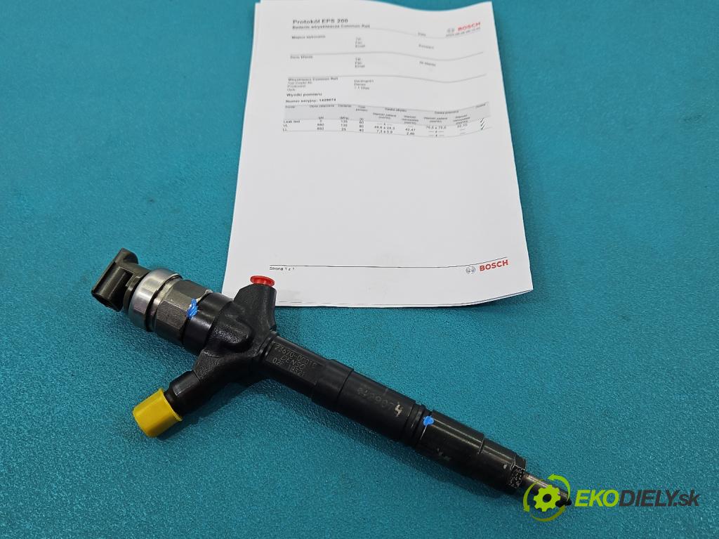 Toyota Avensis II T25 2003-2008 2.0 D4D 116 HP manual 85 kW 1995 cm3 5- vstrek 23670-0G010 (Vstrekovač paliva)