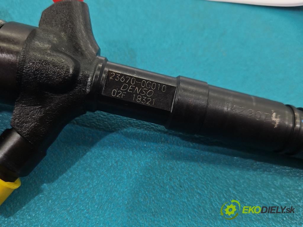 Toyota Avensis II T25 2003-2008 2.0 D4D 116 HP manual 85 kW 1995 cm3 5- vstrek 23670-0G010 (Vstrekovač paliva)