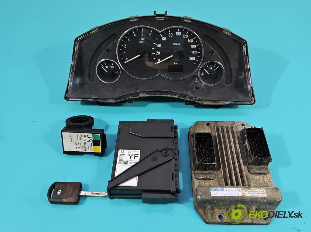 Opel Meriva A 2002-2010 1.7 cdti 101 HP manual 74 kW 1686 cm3 5- riadiaca jednotka motora 897350-9487