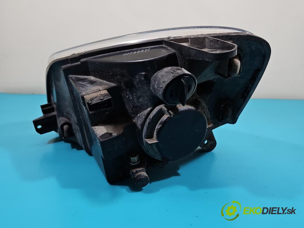 Citroen Berlingo I 1996-2008 1.6d 75 HP manual 55,2 kW 1560 cm3 5- Reflektor: pravý  (Pravé)