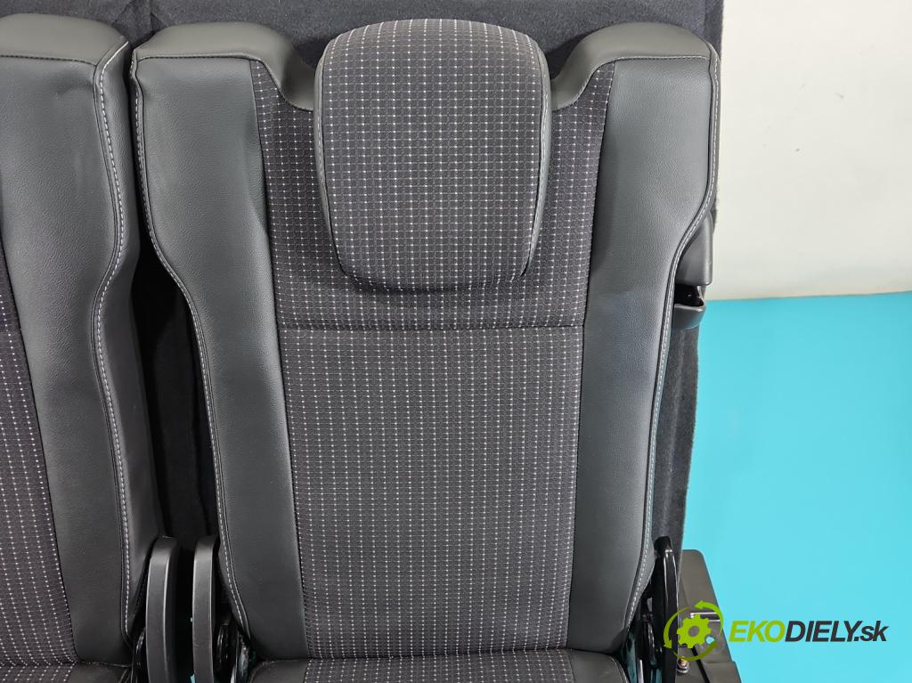 Renault Scenic III 2009-2016 1.6 dci 131 hp manual 96 kW 1598 cm3 5- Sedadlo zadní levý III