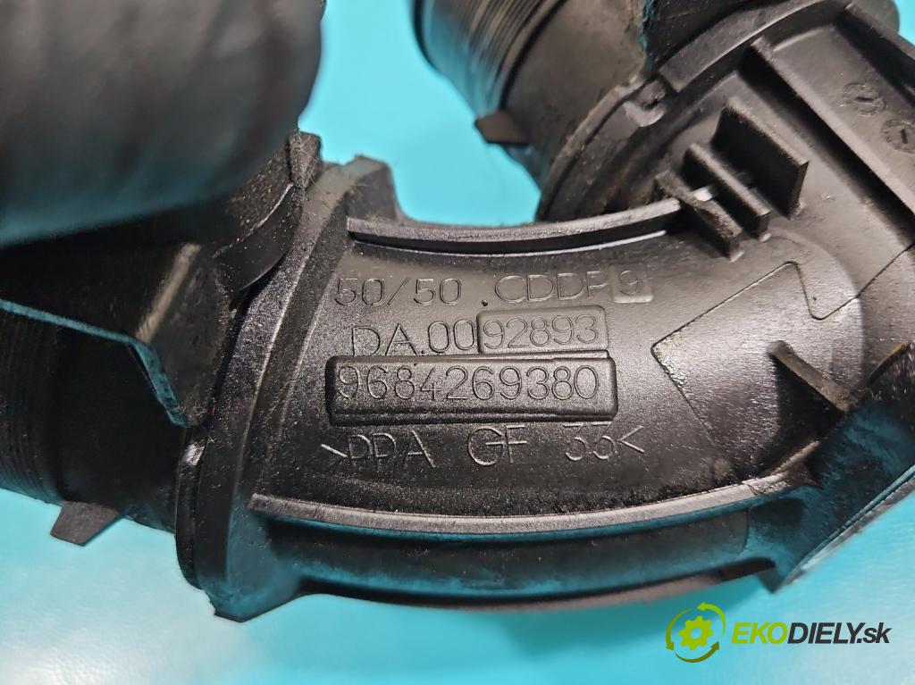 Peugeot 407 2.0 HDi 136 HP manual 100 kW 1997 cm3 5- klapka 9684269380 (Škrtiace klapky)