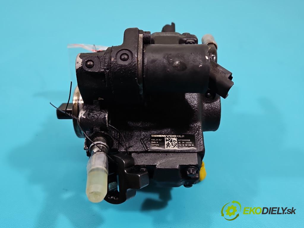 Peugeot 407 2.0 HDi 136 HP manual 100 kW 1997 cm3 5- čerpadlo vstrekovacia 9658193980 (Vstrekovacie čerpadlo)