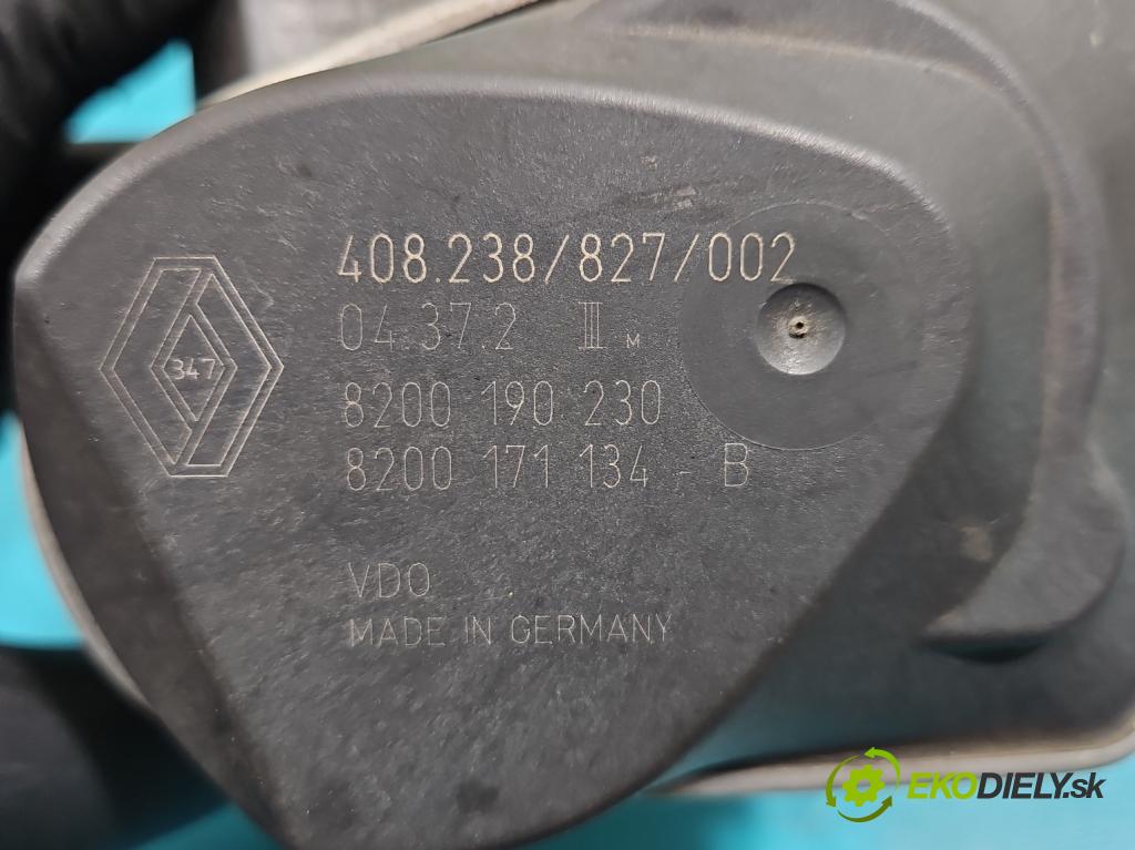 Renault Scenic II 2003-2009 1.6 16V 113 HP manual 83 kW 1598 cm3 5- klapka 8200190230 (Škrtiace klapky)