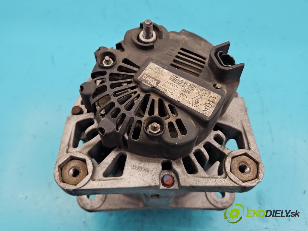 Renault Scenic II 2003-2009 1.6 16V 113 HP manual 83 kW 1598 cm3 5- Alternator 8200100907 (Alternátory)