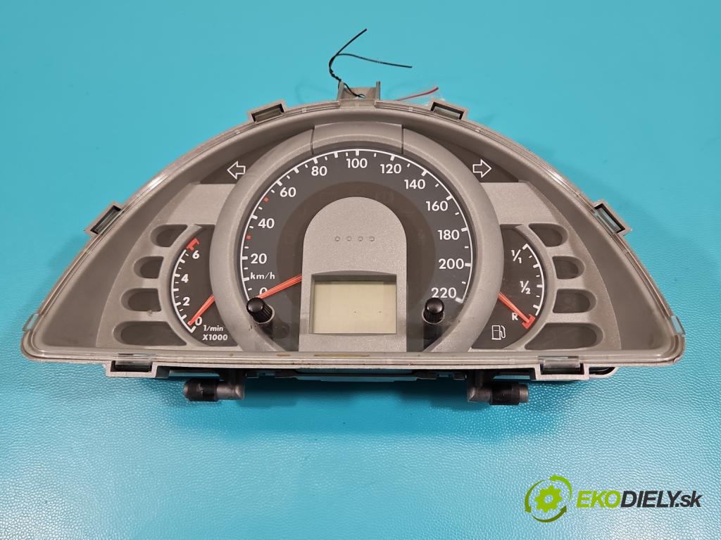 Vw Fox 1.2 6v 54 HP manual 40 kW 1198 cm3 3- prístrojovka/ budíky 5Z0920820NX (Prístrojové dosky, displeje)