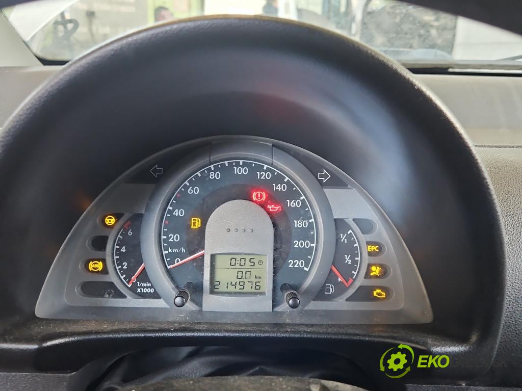 Vw Fox 1.2 6v 54 HP manual 40 kW 1198 cm3 3- prístrojovka/ budíky 5Z0920820NX (Prístrojové dosky, displeje)