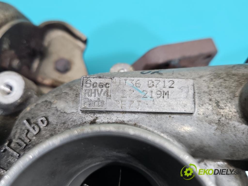 Mazda 6 II GH 2007-2012 2.0 CITD 140 hp manual 103 kW 1998 cm3 5- Turbodmychadlo VJ36 (Turbodúchadla (kompletní))