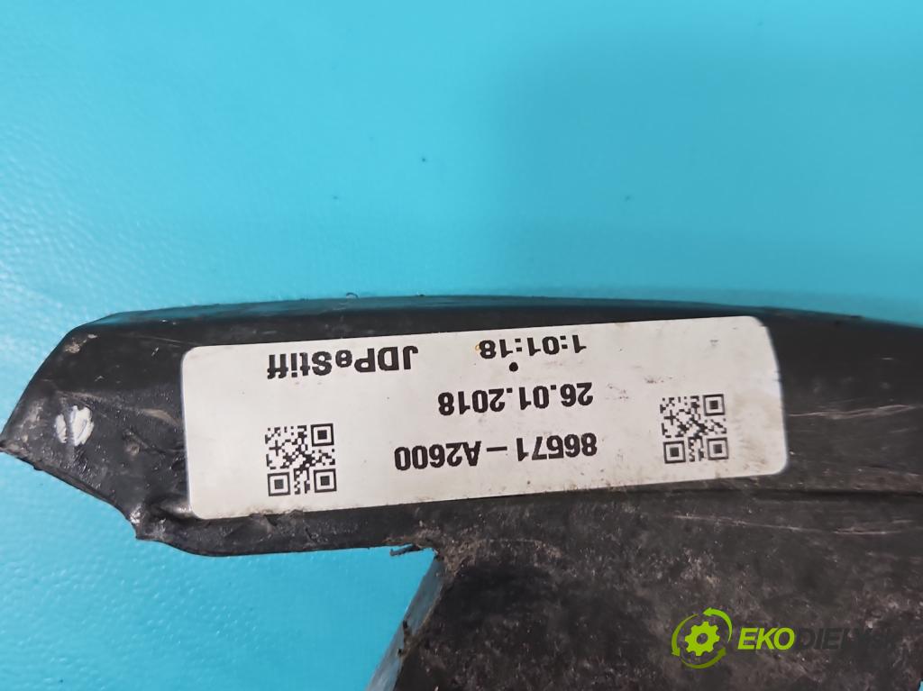 Kia Ceed II 2012-2018 1.6 GDI 135 hp manual 99 kW 1591 cm3 5- výztuha nárazníku přední 86571-A2600