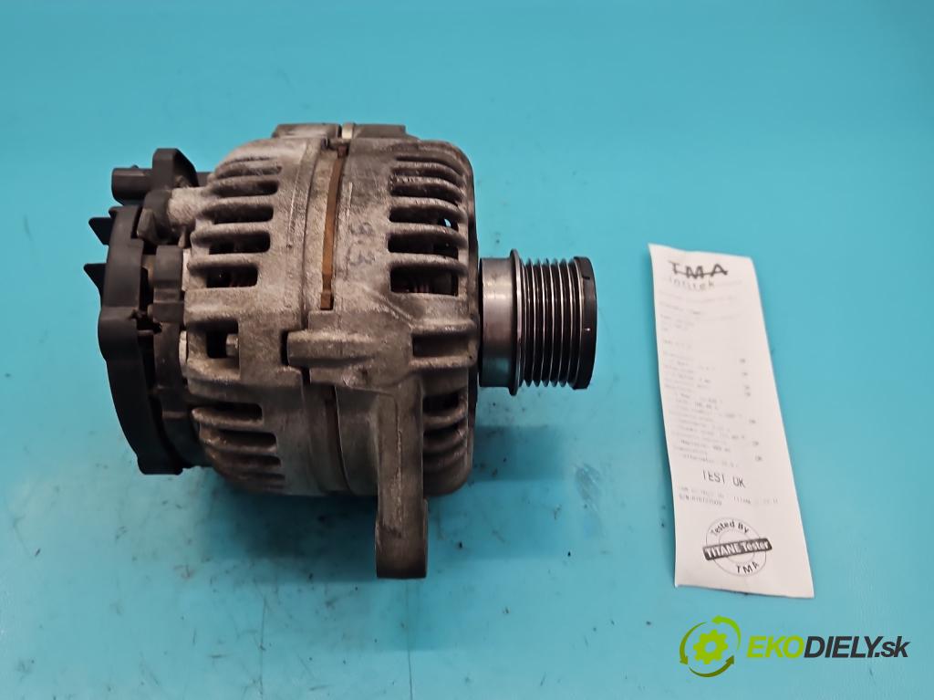 Saab 9-3 II 2002-2012 1.9 TiD 120 HP manual 88 kW 1910 cm3 4- Alternator 0124425059 (Alternátory)