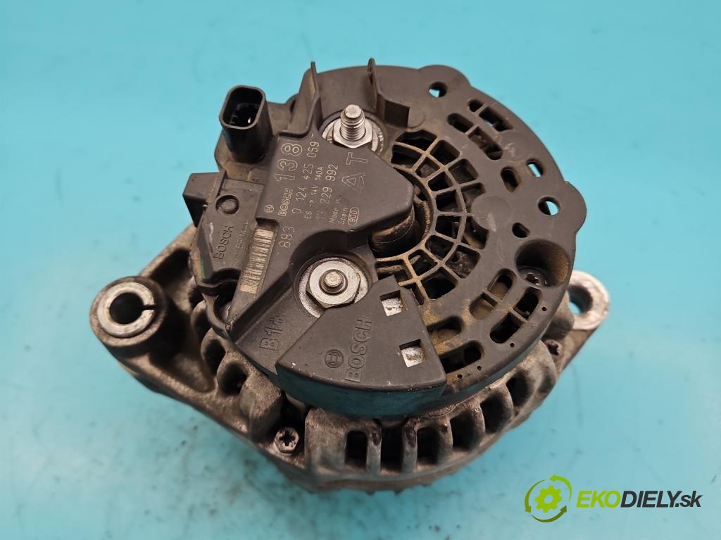 Saab 9-3 II 2002-2012 1.9 TiD 120 HP manual 88 kW 1910 cm3 4- Alternator 0124425059 (Alternátory)