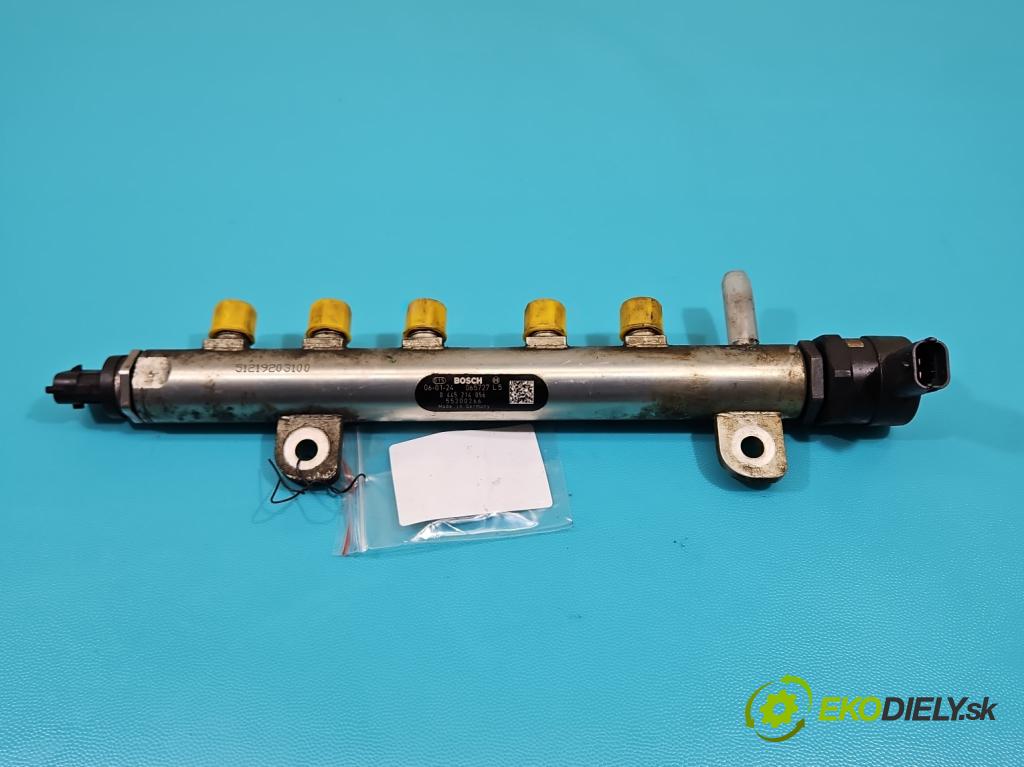 Saab 9-3 II 2002-2012 1.9 TiD 120 HP manual 88 kW 1910 cm3 4- lišta vstrekovacia 0445214056 (Vstrekovacie lišty)