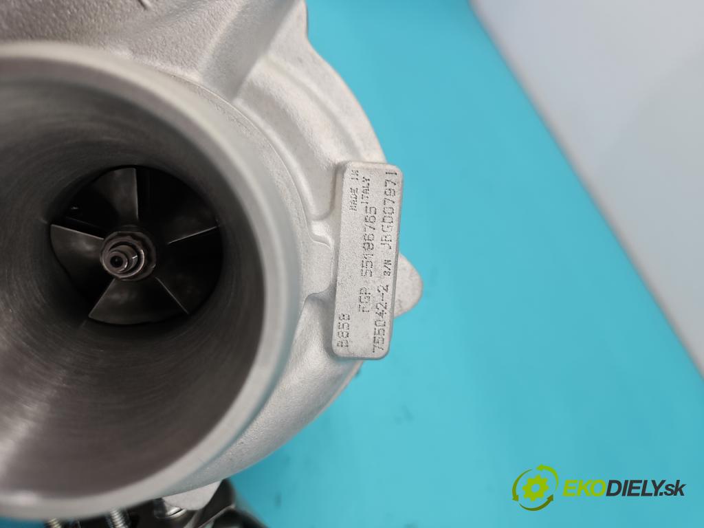 Saab 9-3 II 2002-2012 1.9 TiD 120 HP manual 88 kW 1910 cm3 4- turbodúchadlo, turbo repasovaná 755042-2