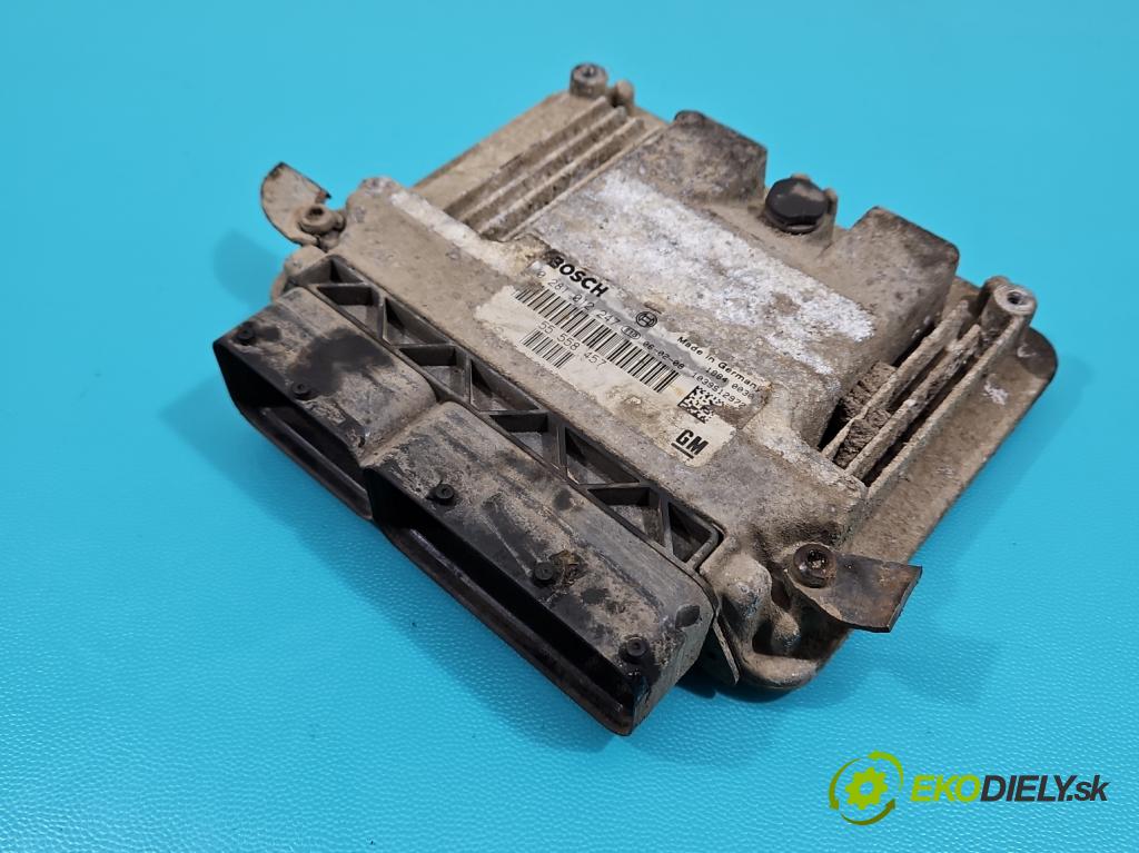 Saab 9-3 II 2002-2012 1.9 TiD 120 HP manual 88 kW 1910 cm3 4- riadiaca jednotka motora 0281012247