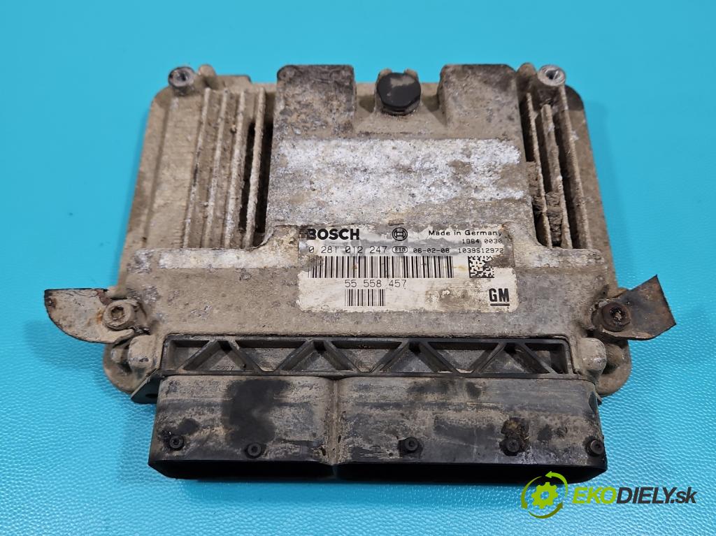 Saab 9-3 II 2002-2012 1.9 TiD 120 HP manual 88 kW 1910 cm3 4- riadiaca jednotka motora 0281012247
