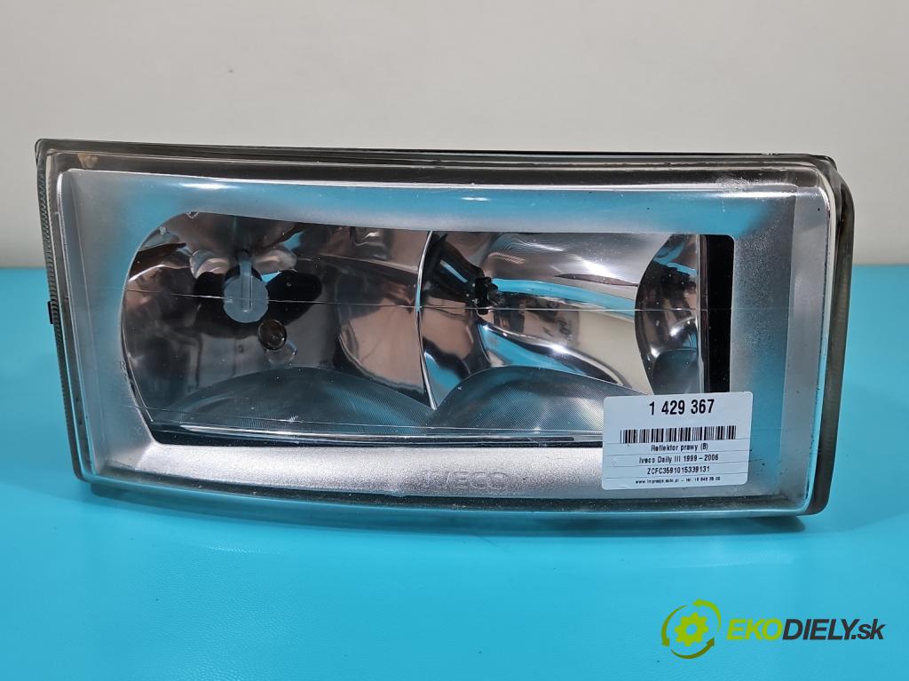 Iveco Daily III 1999-2006 2.8 125 HP manual 92 kW 2800 cm3 5- Reflektor: pravý  (Pravé)