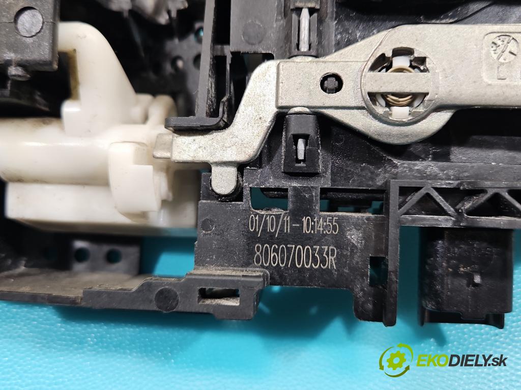 Renault Scenic III 2009-2016 1.6 dci 131 HP manual 96 kW 1598 cm3 5- rukoväť predné ľavé mimo: 806070033R (Vonkajšie predné ľavé)