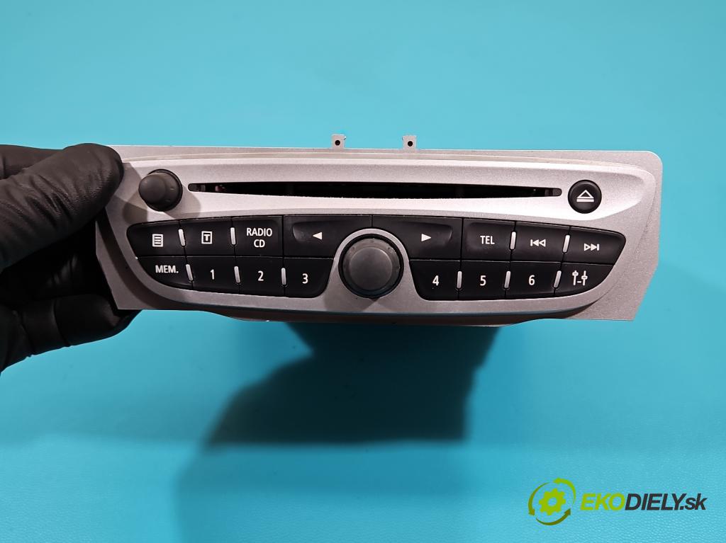 Renault Scenic III 2009-2016 1.6 dci 131 HP manual 96 kW 1598 cm3 5- Radio originál 281159638R