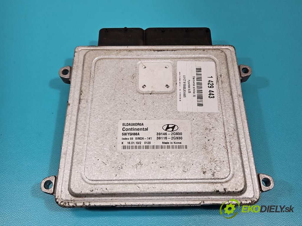 Hyundai Ix35 2.0 16V 163 HP manual 120 kW 1998 cm3 5- riadiaca jednotka motora 39146-2G930