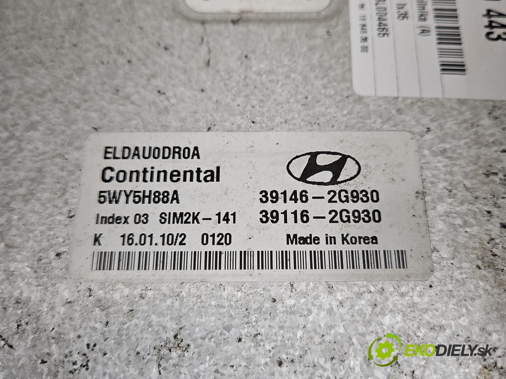 Hyundai Ix35 2.0 16V 163 HP manual 120 kW 1998 cm3 5- riadiaca jednotka motora 39146-2G930
