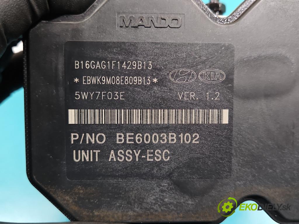 Hyundai Ix35 2.0 16V 163 HP manual 120 kW 1998 cm3 5- čerpadlo abs 58920-2Y300 (Pumpa ABS)