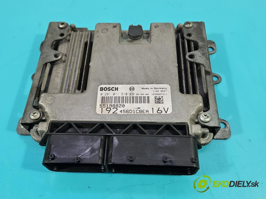 Fiat Stilo 1.9 jtd 140 HP manual 103 kW 1910 cm3 3- riadiaca jednotka motora 0281011510