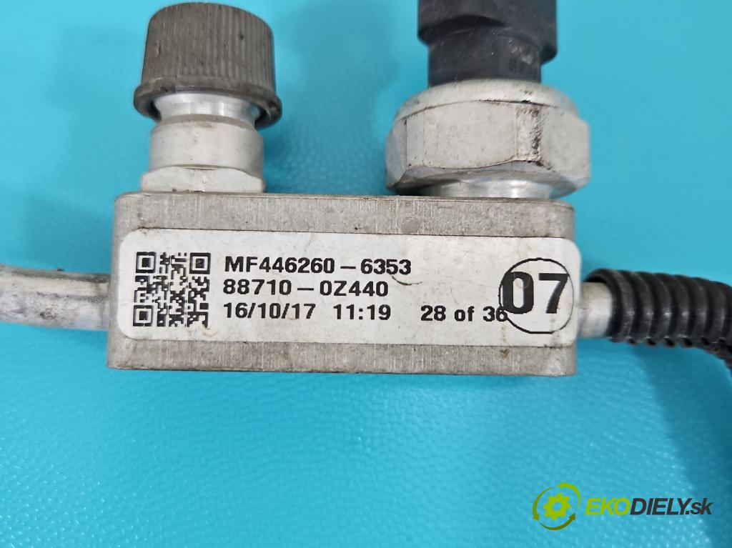 Toyota Auris II 2012-2018 1.4 D4D 90 HP manual 66 kW 1364 cm3 5- rúrka klimatizácie 88710-0Z440