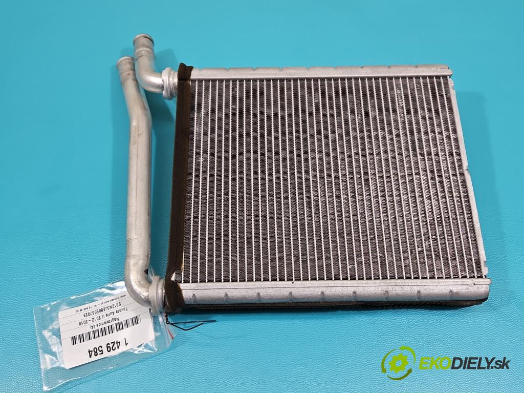 Toyota Auris II 2012-2018 1.4 D4D 90 HP manual 66 kW 1364 cm3 5- radiator  (Radiátor kúrenia)