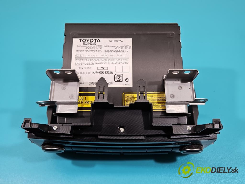 Toyota Land Cruiser J200 2007- 4.5 V8 D4D 286 HP automatic 210 kW 4461 cm3 5- Radio originál 86120-60A00