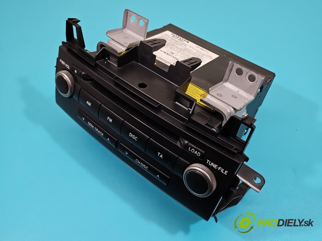 Toyota Land Cruiser J200 2007- 4.5 V8 D4D 286 HP automatic 210 kW 4461 cm3 5- Radio originál 86120-60A00