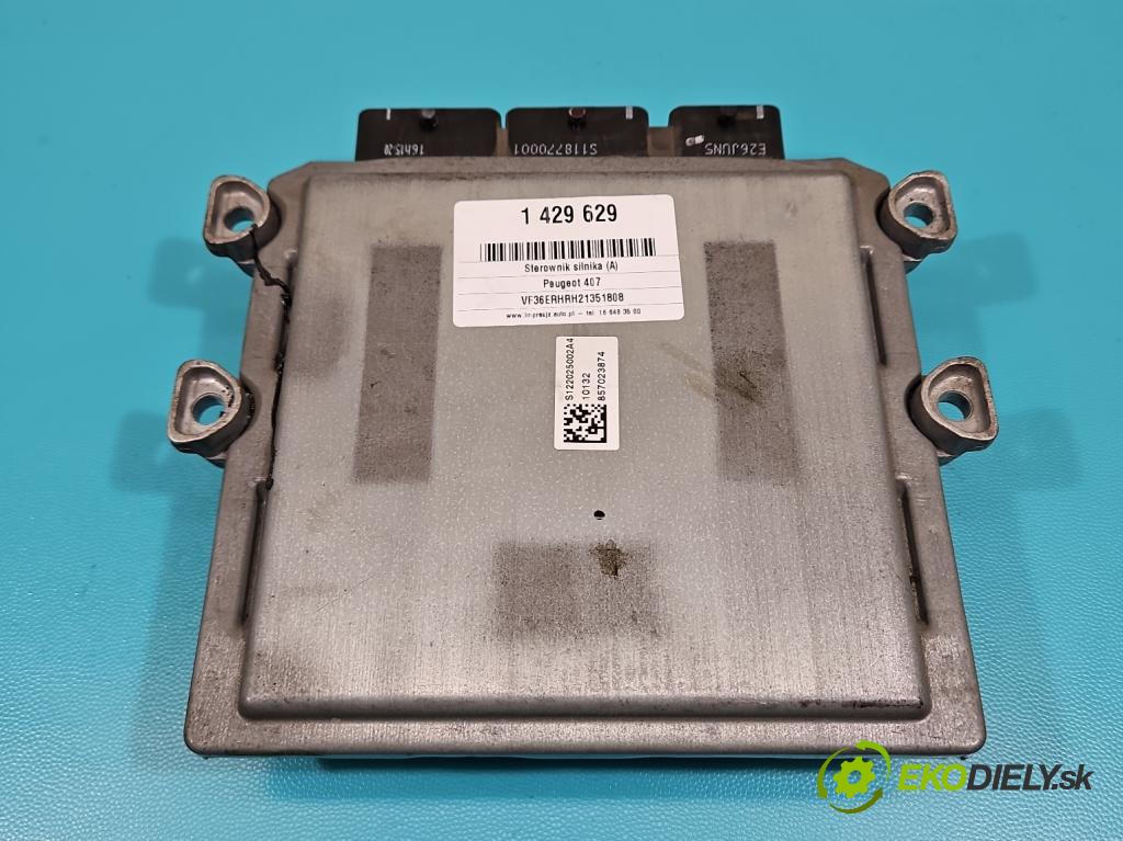 Peugeot 407 2.0 hdi 136 HP manual 100 kW 1997 cm3 5- riadiaca jednotka motora 9660781080