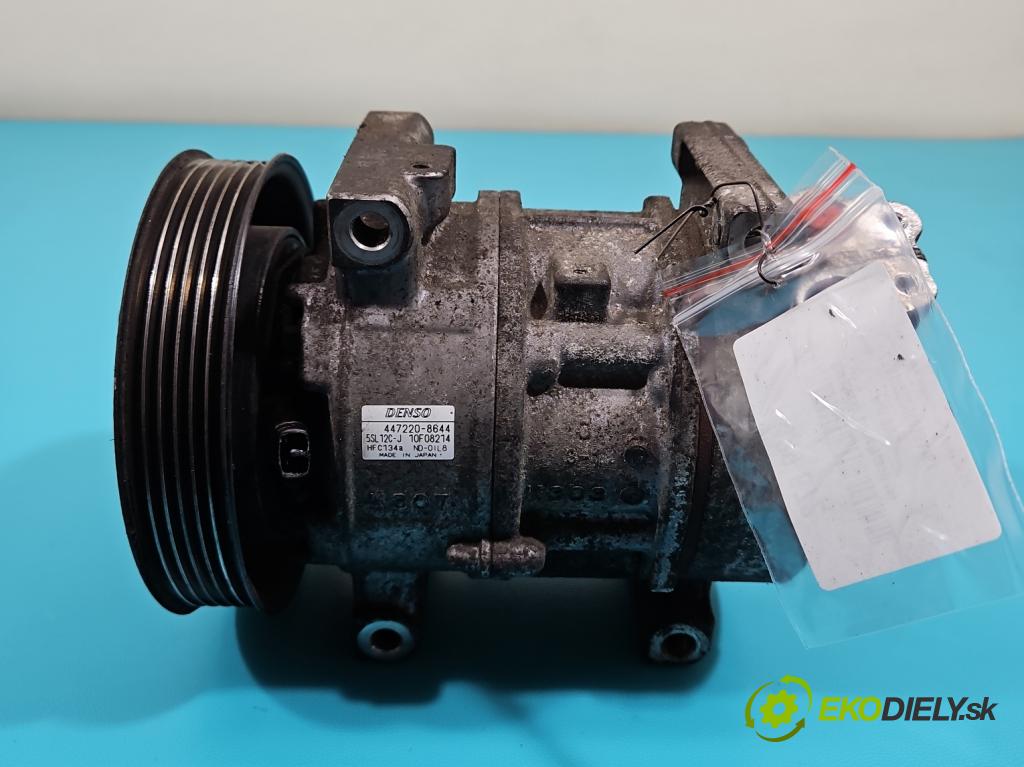 Fiat Stilo 1.9 jtd 140 HP manual 103 kW 1910 cm3 3- Kompresor: klimatizácie 447220-8644 (Kompresory klimatizácie)
