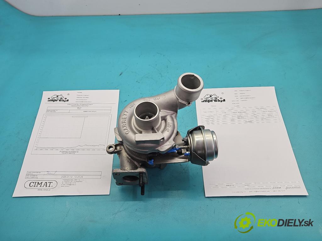 Fiat Stilo 1.9 jtd 140 HP manual 103 kW 1910 cm3 3- turbodúchadlo, turbo repasovaná 716665-2