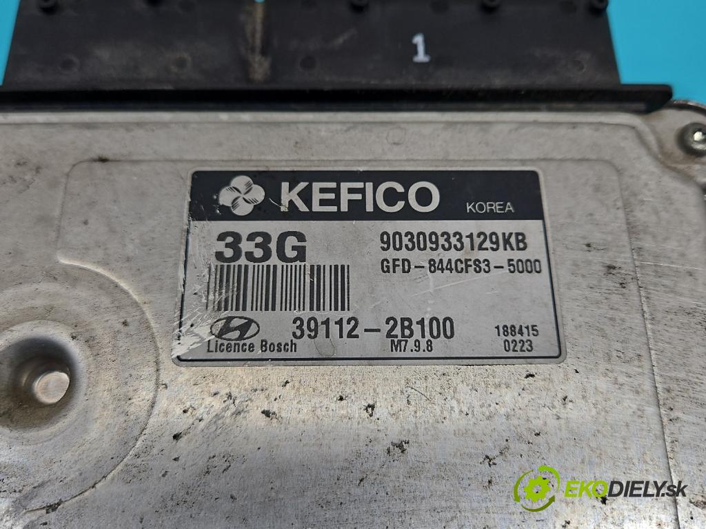Hyundai I30 I 2007-2012 1.4 16V 109 HP manual 80,2 kW 1396 cm3 5- riadiaca jednotka motora 39112-2B100