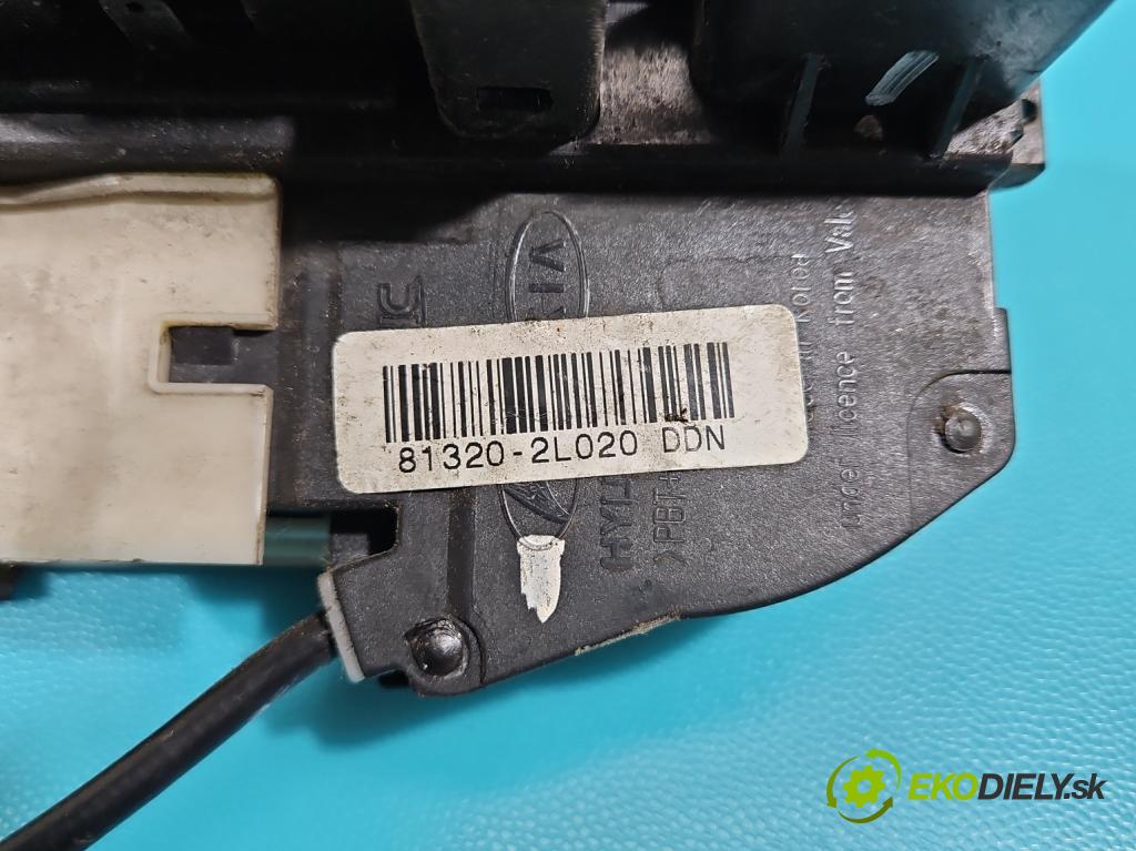 Hyundai I30 I 2007-2012 1.4 16V 109 hp manual 80,2 kW 1396 cm3 5- zámek přední pravý 81320-2L020