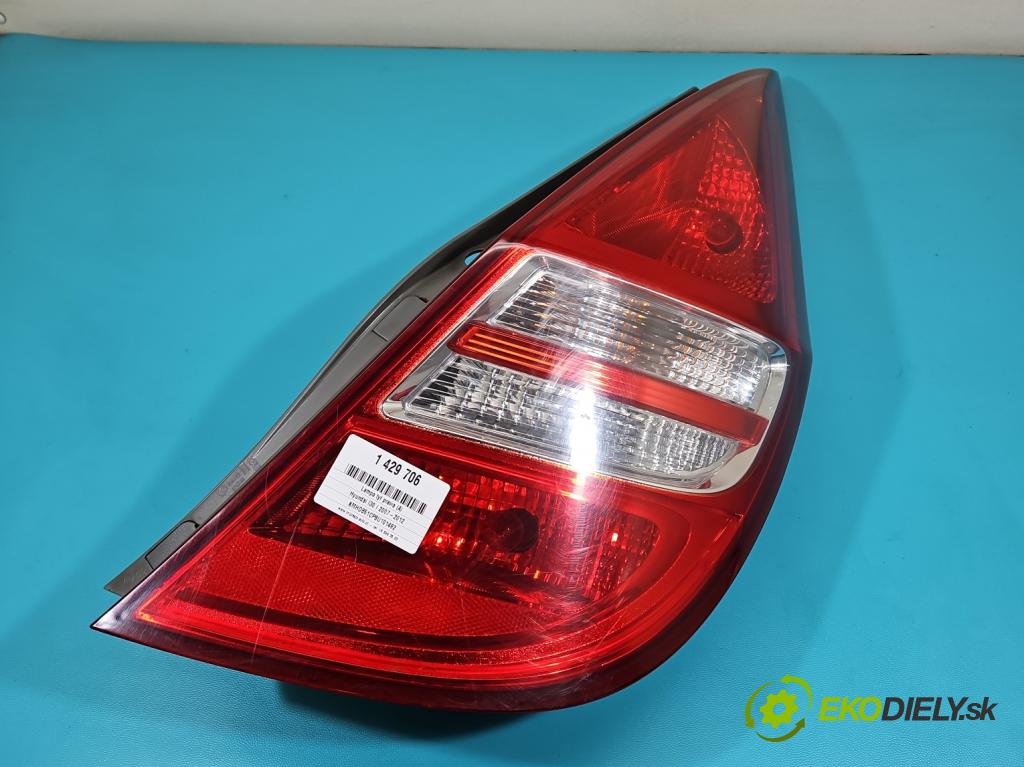 Hyundai I30 I 2007-2012 1.4 16V 109 HP manual 80.2 kW 1396 cm3 5- svetlo / reflektor zadné pravé  (Kľučka dverí ostatné)