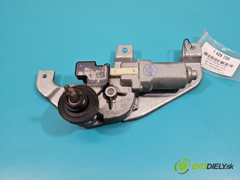 Opel Agila B 2008-2014 1.0 65 hp manual 48 kW 996 cm3 5- motor stěrače zadní
