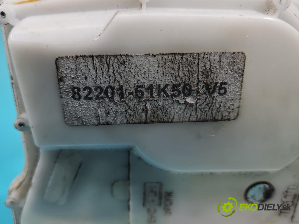 Opel Agila B 2008-2014 1.0 65 hp manual 48 kW 996 cm3 5- zámek přední pravý 82201-51K50