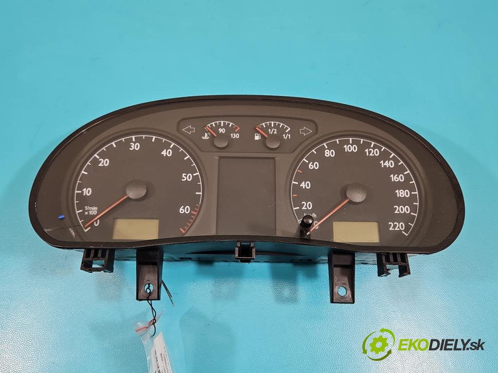 Vw Polo IV 9N 2001-2009 1.2 6V (AWY) 54 HP manual 40 kW 1198 cm3 3- prístrojovka/ budíky 6Q0920800P (Prístrojové dosky, displeje)