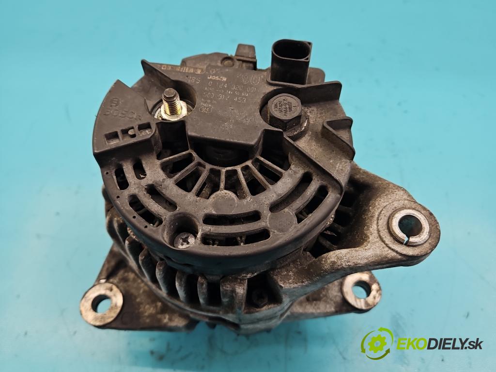 Iveco Daily III 1999-2006 2.8 125 HP manual 92 kW 2800 cm3 5- Alternator 0124320001 (Alternátory)